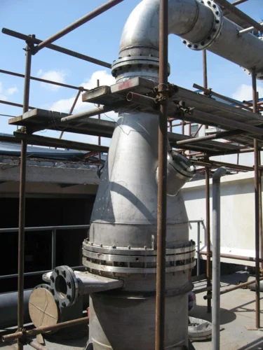 120N Sulfonation Reactor Field Installation